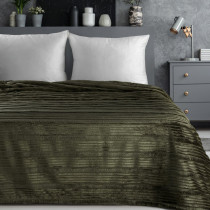 Deka NINA 150x200 flano olivová Deka NINA 150x200 flano olivová